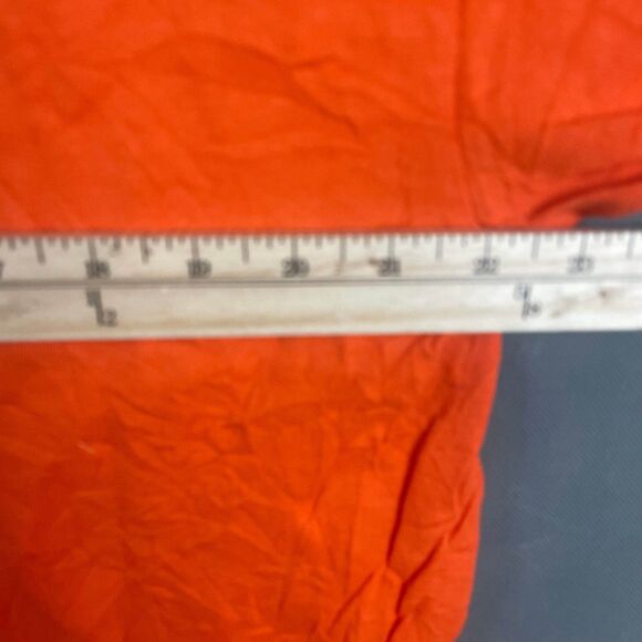 Denver Broncos NFL Team Apparel T-Shirt Men's XL Orange Short Sleeves Crew Neck - Picture 6 of 6